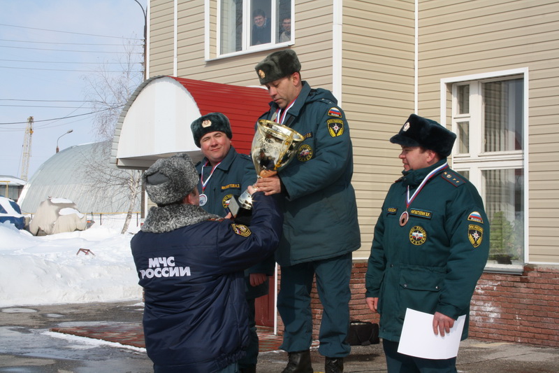 Оренбуржцы вышли в финал всероссийских соревнований спасателей